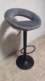 sgabello da bar cucina alto girevole regolabile 