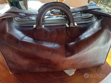 borsone viaggio pelle