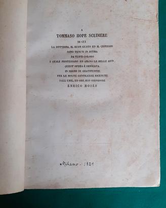 Moses Enrico anno 1829