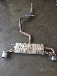 Terminale di Scarico Doppio Volkswagen Golf 6