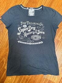 Maglietta t-shirt Superdry donna slim fit tee y2k