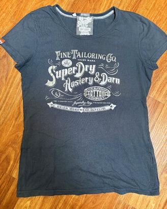 Maglietta t-shirt Superdry donna slim fit tee y2k