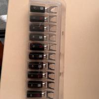 Forcelle Ramm audio rame placcato rodio