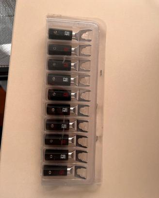 Forcelle Ramm audio rame placcato rodio