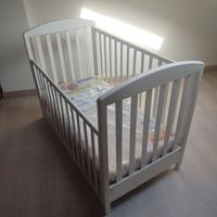 Lettino bimbi Erbesi con materasso antisoffoco