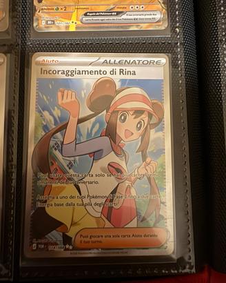 Carta Pokémon Incoraggiamento di Rina 114/088