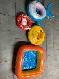 Piscinette da mare o giardino