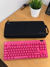 Logitech pro x tkl lighspeed rosa