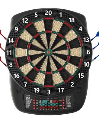 Bersaglio Elettronico per Freccette con 43 Giochi