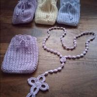 Rosario all'uncinetto