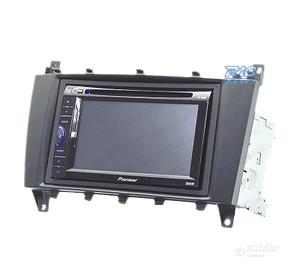 CORNICE NERA AUTORADIO 2-DIN MERCEDES CLASSE-C W20