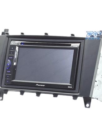 CORNICE NERA AUTORADIO 2-DIN MERCEDES CLASSE-C W20
