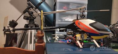 Modellismo Align T-Rex 250 SE pieno di ricambi