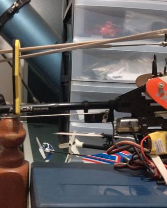 Modellismo Align T-Rex 250 SE pieno di ricambi