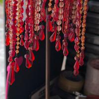 porta candela etnico