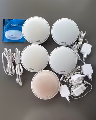 Mesh WiFi ASUS Lyra MAP-AC2200 - Lotto da 5 nodi