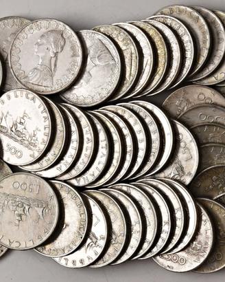 C.O.M.P.R.O - 500 LIRE ARGENTO – CARAVELLE-CAVALLI