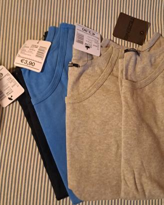 canottiere bambino 12/13 anni nuove tezenis