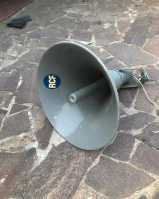 Tromba esponenziale RCF in alluminio pressofuso..