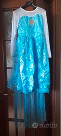 vestito carnevale frozen