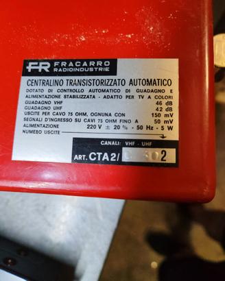 Amplificatore d'antenna TV Fracarro 