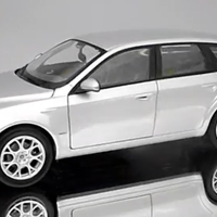 MODELLO AUTO ALFA ROMEO 159 STATION WAGON GRIGIA