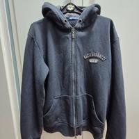 Felpa Blu con cappuccio Baci & Abbracci