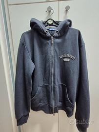 Felpa Blu con cappuccio Baci & Abbracci