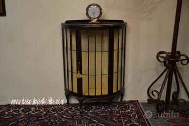 Vetrina-cristalliera stile Art Déco del XX secolo