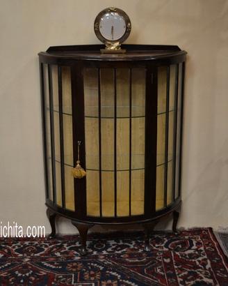 Vetrina-cristalliera stile Art Déco del XX secolo