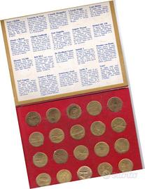 20 Monete collez. completa SHELL VOLISTORIA 1969