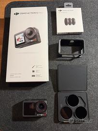 DJI Action 5 pro + lenti Nd Originali