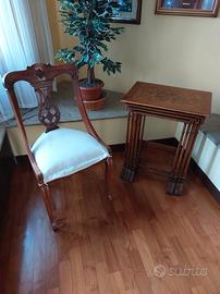 Tavolo + sedia antica