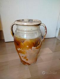Antico Orcio Terracotta Secolo 1800 da Collezione