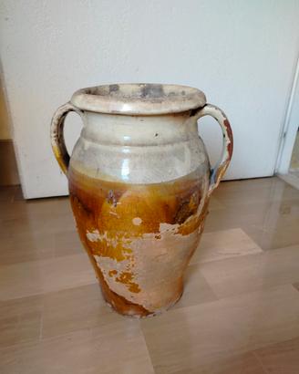Antico Orcio Terracotta Secolo 1800 da Collezione