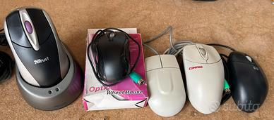 mouse per pc fisso, HP, Trust, Compaq