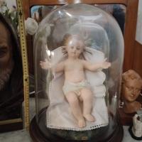 bambinello in ampolla vetro