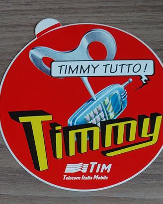 adesivo timmy tutto rotondo diametro 13,5 cm