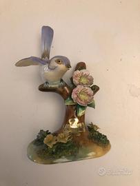 staffordshire porcellana - uccello