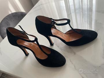 scarpe con tacco taglia 37 vera pelle