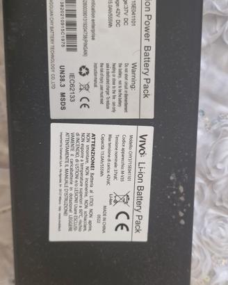 batteria per bicicletta elettrica da 36v 