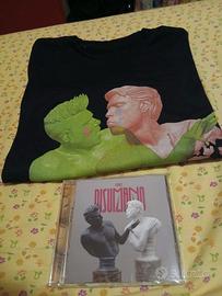 Fedez CD Disumano + Maglietta nera " il bacio "