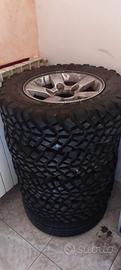 Gomme da fuoristrada e cerchi per Jimny 
