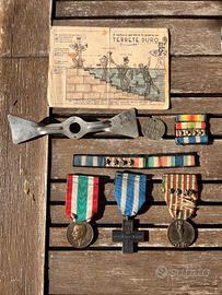 Lotto Oggetti Militari soldato Regia Marina WW2