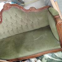 Divanetto e poltrone Chester