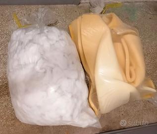 Gomma piuma e imbottitura per cuscini