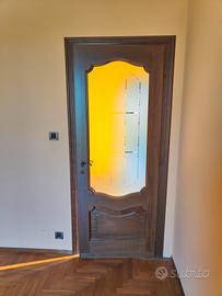 4 porte in legno compreso telaio