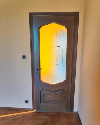 4 porte in legno compreso telaio
