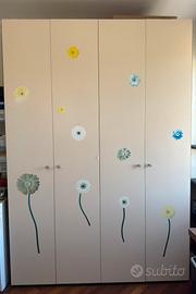 Armadio Ricci Casa 4 ante – come nuovo