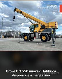 Gru piattaforma vaglio frantoio muletto terna